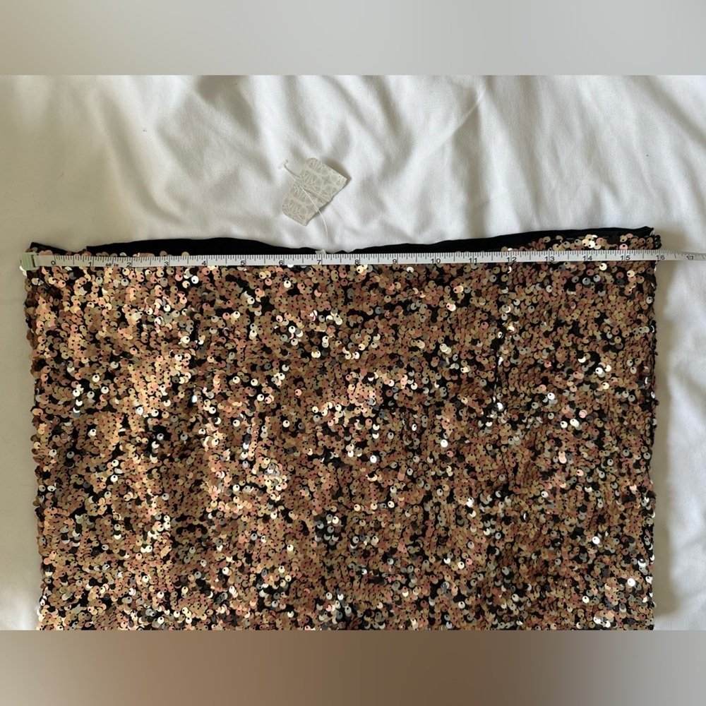 Free People NWT Annalise Sequin Mini in Multi Combo Size 4 - Picture 7 of 9